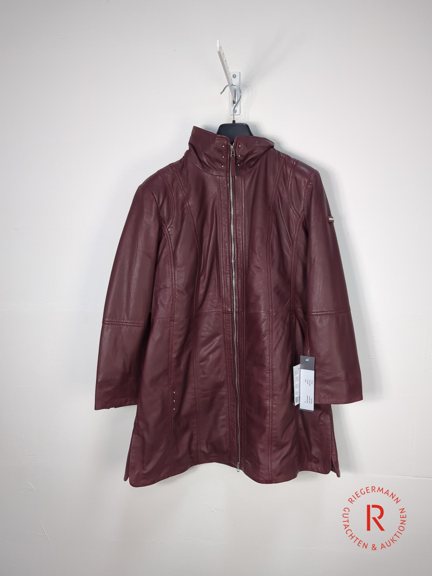 LEDERMANTEL DAMEN GRÖSSE 46